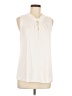 CAbi 100% Rayon Ivory Sleeveless Blouse Size M - photo 1