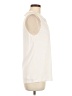 CAbi 100% Rayon Ivory Sleeveless Blouse Size M - photo 4