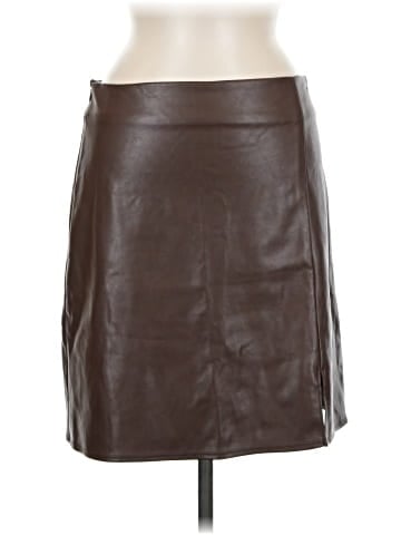 Old Navy Faux Leather Skirt (view 1)