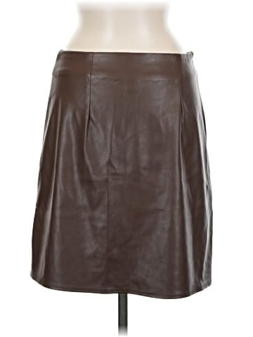 Old Navy Faux Leather Skirt (view 2)