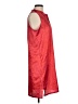 Natori Red Sleeveless Button-Down Shirt Size M - photo 4