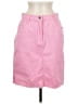 Christopher & Banks Solid Pink Denim Skirt Size 8 - photo 1