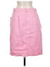 Christopher & Banks Solid Pink Denim Skirt Size 8 - photo 2