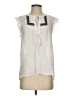 Ann Taylor LOFT Ivory Sleeveless Blouse Size S - photo 1
