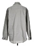 Gap 100% Cotton Gray 3/4 Sleeve Button-Down Shirt Size L - photo 2