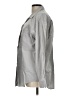 Gap 100% Cotton Gray 3/4 Sleeve Button-Down Shirt Size L - photo 5