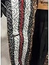 Burberry 100% Polymide Brown Monogram Stripe Print Nylon Car Coat Size 12 - photo 6