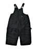 Paramount 100% Polyester Black Snow Pants With Bib 12-18 MO / 18 MO - photo 1