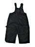 Paramount 100% Polyester Black Snow Pants With Bib 12-18 MO / 18 MO - photo 2