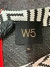 W5 Chevron-herringbone Silver 3/4 Sleeve Blouse Size XL - photo 7