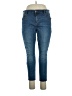 Old Navy Solid Blue Jeans Size 16 - photo 1