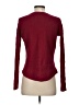 Jeanne Pierre 100% Cotton Burgundy Pullover Sweater Size XS - photo 2