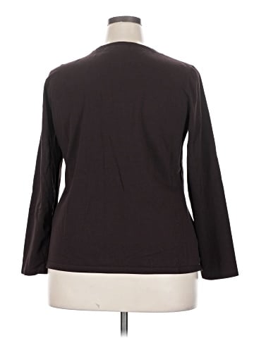 Croft & Barrow Long Sleeve Blouse (view 2)