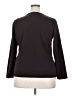 Croft & Barrow Brown Long Sleeve Blouse Size 2X - photo 2