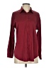 Unbranded Burgundy Long Sleeve Blouse Size S - photo 1