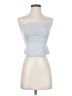Shein Silver Sleeveless Top Size 4 - photo 1