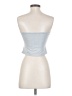 Shein Silver Sleeveless Top Size 4 - photo 2
