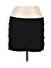 Body Central Solid Black Casual Skirt Size L - photo 1