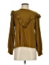 J.Crew Brown Long Sleeve Blouse Size S - photo 1