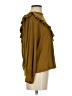 J.Crew Brown Long Sleeve Blouse Size S - photo 4