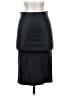 Theory Solid Black Formal Skirt Size 2 - photo 1