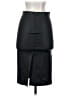 Theory Solid Black Formal Skirt Size 2 - photo 2