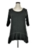 Dantelle Gray 3/4 Sleeve Top Size XL - photo 1