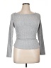 Shein Curve Gray Long Sleeve Top Size 0XL - photo 1