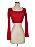 Shein Red 3/4 Sleeve T-Shirt Size 2 - photo 1