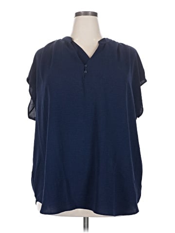 Lush Short Sleeve Blouse (view 1)