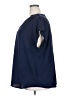 Lush 100% Polyester Blue Short Sleeve Blouse Size 2X - photo 5