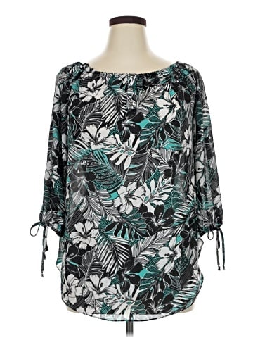 Sami & JO 3/4 Sleeve Blouse (view 1)