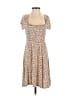 Gap Animal Print Tan Casual Dress Size XS - photo 1