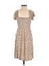 Gap Animal Print Tan Casual Dress Size XS - photo 2
