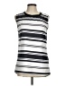 DAMISSLY Silver Sleeveless Top Size M - photo 1