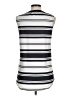 DAMISSLY Silver Sleeveless Top Size M - photo 2
