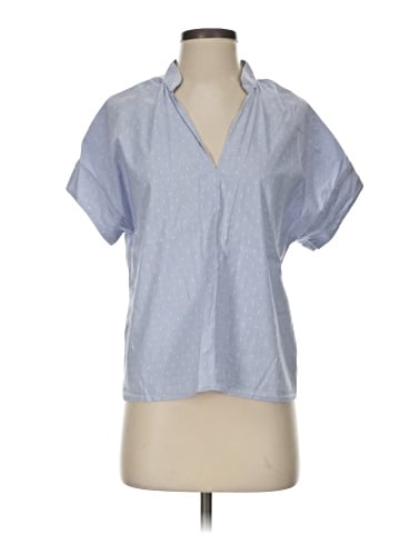 Waverly Grey Short Sleeve Blouse (view 1)