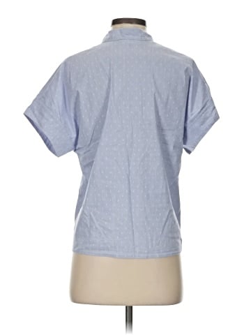 Waverly Grey Short Sleeve Blouse (view 2)