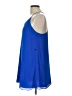 Naked Zebra 100% Polyester Solid Blue Casual Dress Size L - photo 5
