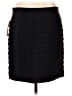 Merona 100% Polyester Solid Black Casual Skirt Size 14 - photo 2