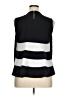 WHY 100% Polyester Black Sleeveless Blouse Size XL - photo 2