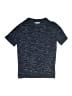 Assorted Brands Tweed Blue Short Sleeve Henley Size 10 - 12 - photo 1