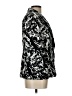 Coldwater Creek 100% Cotton Graphic Black Blazer Size 12 - photo 4