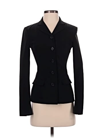 Prada  Poly Stretch Belted Blazer (view 1)