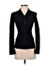 Prada Black  Poly Stretch Belted Blazer Size EU (IT) 38 / US 2 - photo 1