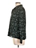Gerard Darel 100% Viscose Animal Print Teal 3/4 Sleeve Blouse Size 6 (38) - photo 5