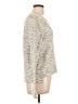 Abercrombie & Fitch Metallic Silver Pullover Sweater Size M - photo 4