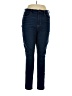 CALVIN KLEIN JEANS Solid Blue Jeans Size 14 - photo 1