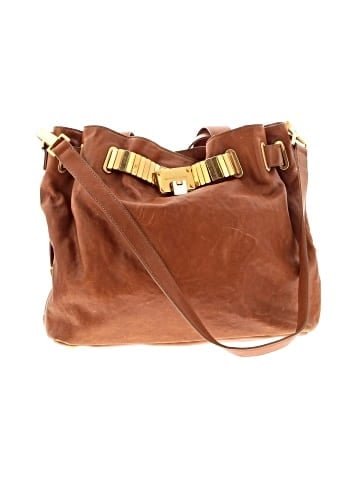 Michael Kors Vintage Leather Satchel (view 1)