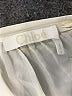 Chloé 100% Silk Ivory Long Sleeve Silk Top Size 46 - photo 16